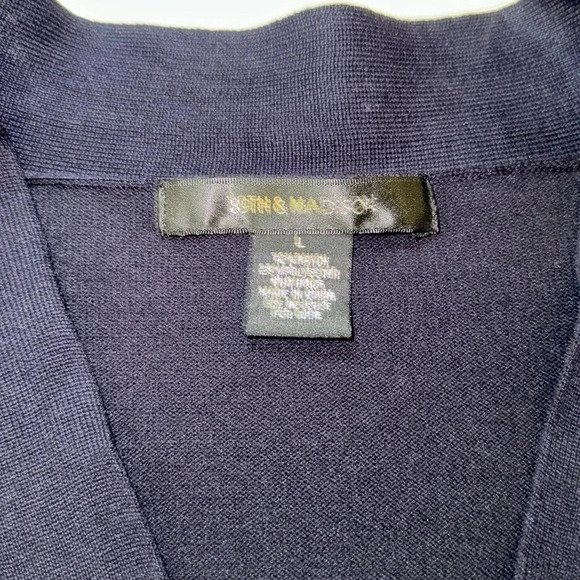 89th & Madison Cropped Long Sleeve Cardigan - Picture 3 of 10